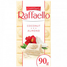 Белый Шоколад Raffaello с кокосом и миндалем 90 г Белый Шоколад Raffaello с кокосом и миндалем 90 г
