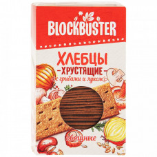 Хлебцы хрустящие Blockbuster с грибами и луком 130 г