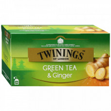 Чай Twinings зеленый с имбирем 25 пакетиков по 1.6 г