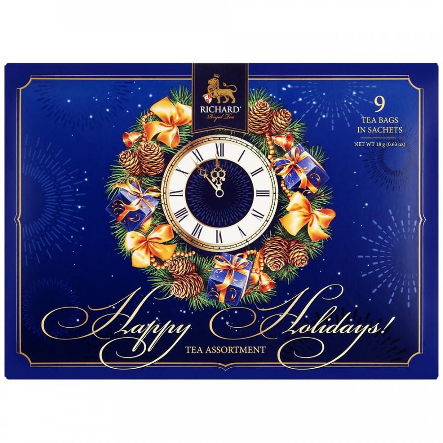Чай Richard Happy Holidays! TEA ASSORTMENT ассорти 18 г