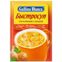 Суп Gallina Blanca Быстросуп Куриный с лапшой 15 г